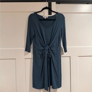 Amour Vert‎ Teal Long Sleeve Dress